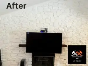 TV Mounting on Stone Walls Austin