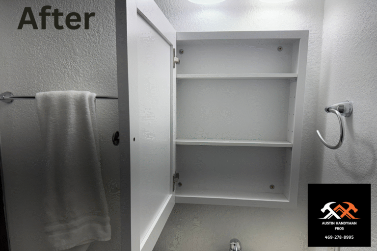 Medicine Cabinet Installation in Austin