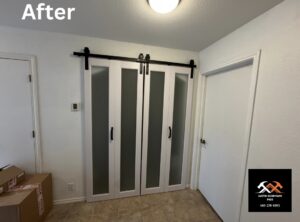 Bi-Fold Barn Door Installation in Buda