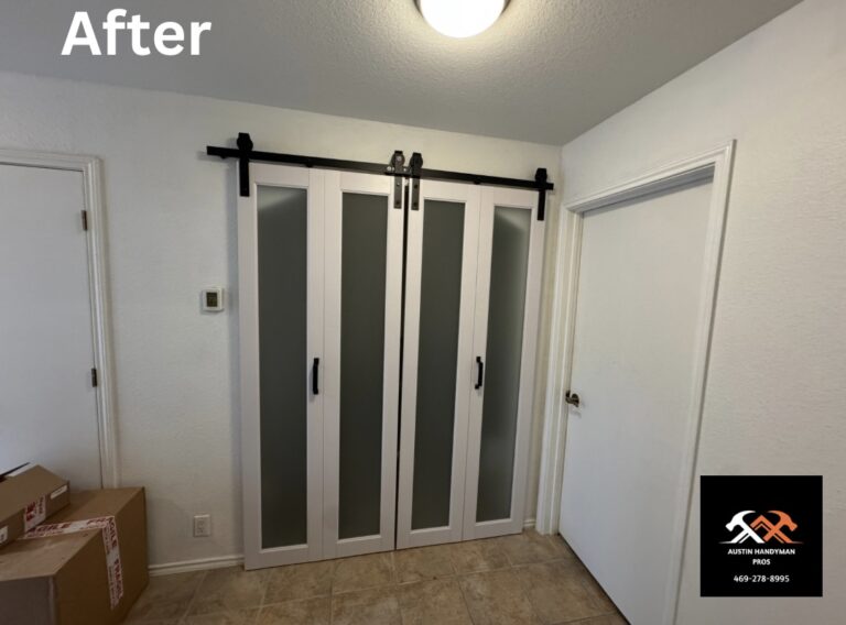 Bi-Fold Barn Door Installation in Buda