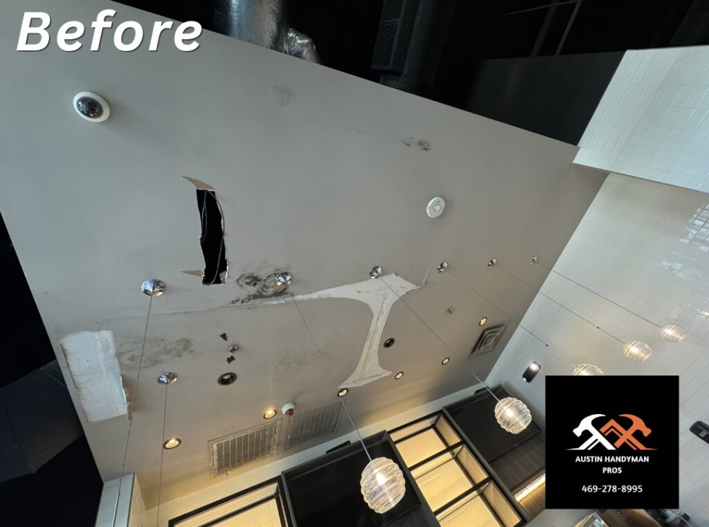 Commercial Ceiling Repair in Austin — Austin TX